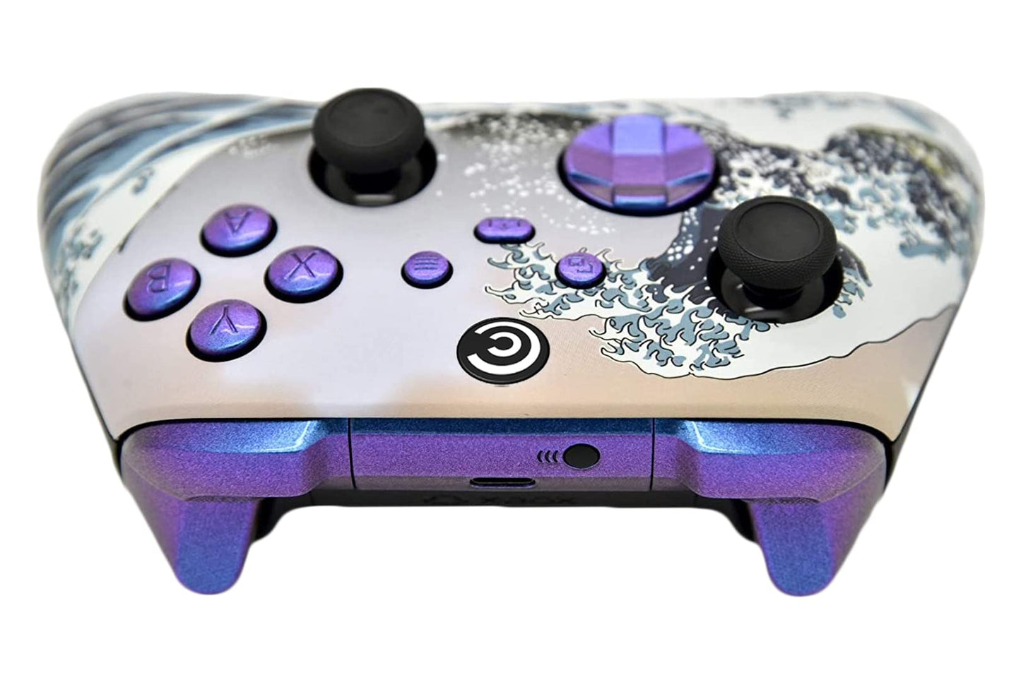 Custom Controllerzz Designer Series Custom Wireless Controller for Xbox Series X/S, Xbox One, & PC - Multiple Designs Available (Waves & Chameleon