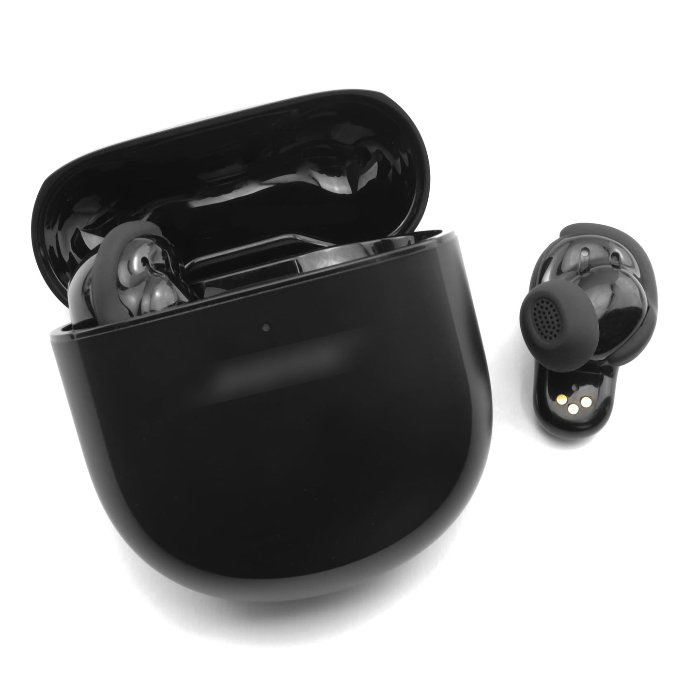 NANLANFAN Replacement Silicone Ear Tips for Bose New QuietComfort Ultra Earbuds (2nd Gen) Earbuds, 3 Pairs (Black, Assorted S/M/L)