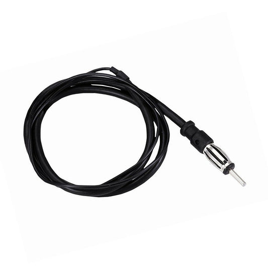Enrock EKMR1 Marine Flexible Hideaway Wired AM/FM Radio 22" Antenna (Black)