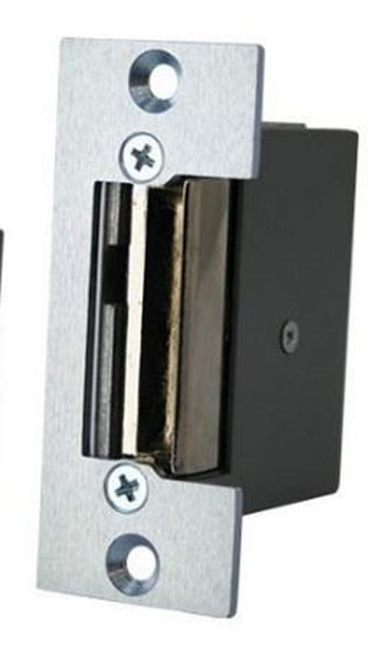 Electric Door Strike Remote Unlock Mechanism for Security Alarms, Keypad Entry, & Audio Video Door Phone Intercom Systems (12V DC)