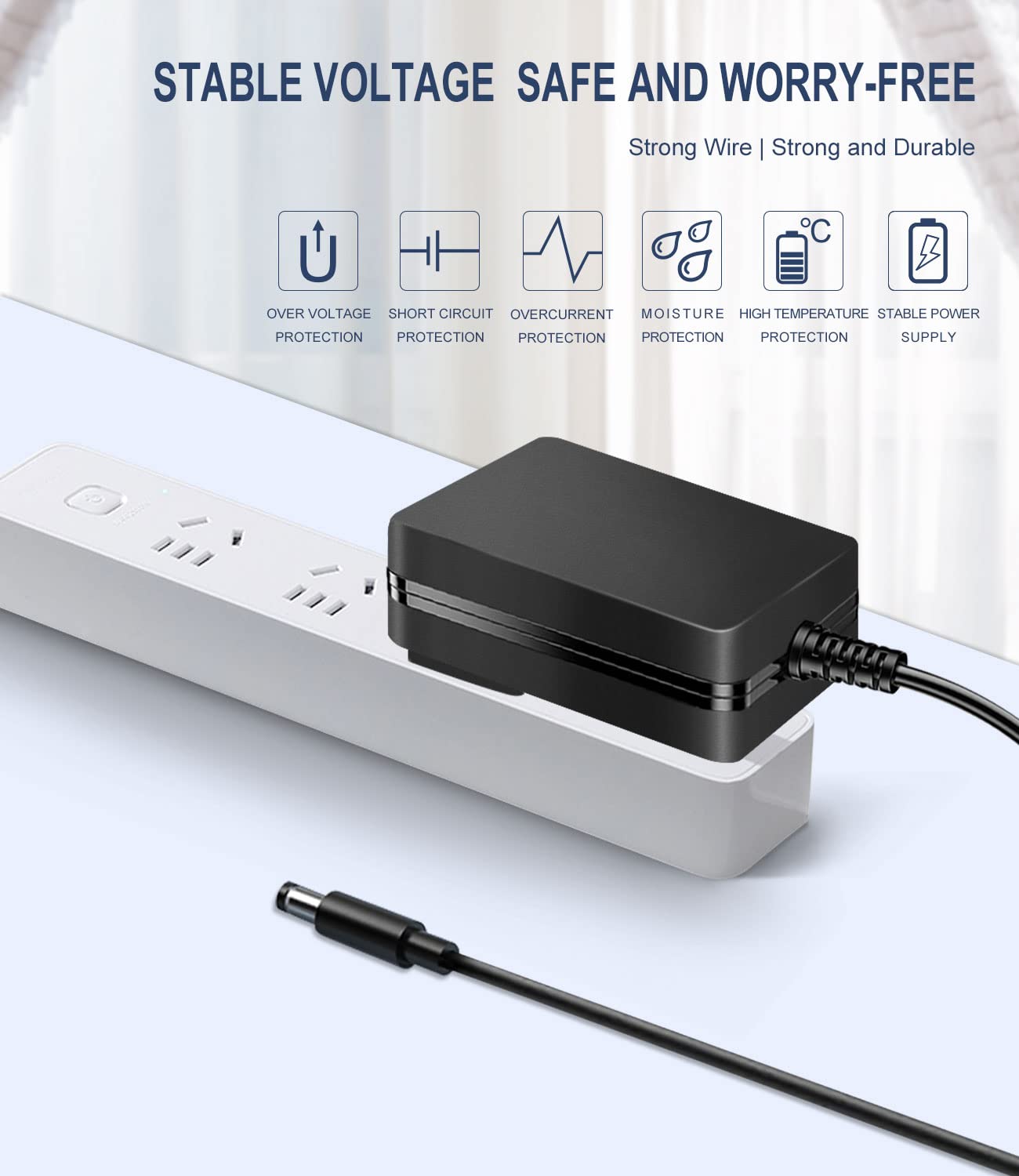 12V AC Power Adapter fits for Seagate Backup Plus SRD0SD0, Expansion SRD00F2, Central, FreeAgent GoFlex, SimpleTech External Hard Drive Power Supply…