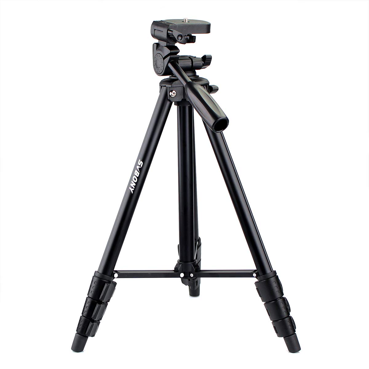 SVBONY SV101 Spotting Scope Tripod 54 inches Travel Tripod Digital SLR Camera Video Spotting Scope Aluminum Alloy Portable Anti-Skid Tripod