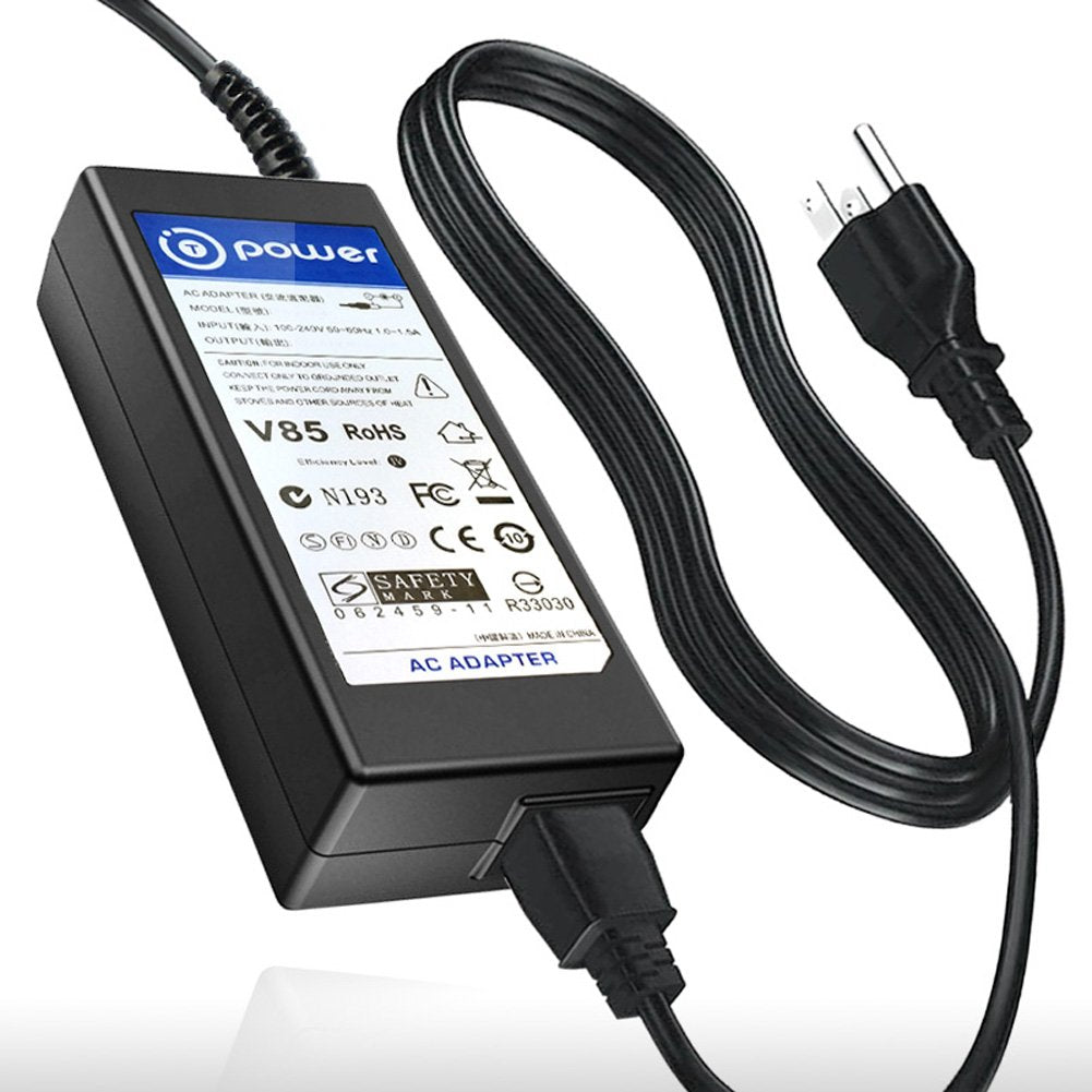 T-Power AC Adapter for Samsung SyncMaster 15" 17" 18" 19" 21" 22'' 24" 27" S24C770T, T22C350ND, T24C550ND,S24C300HL S24C370HL LCD LED HD TV Monitor…
