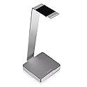 LUXA2 E-One Silver Solid-Metal Aluminum Universal Gaming Headphone Stand/Hanger/Holder for Beats, Senheiser, Sony, Bose, Philips, Audio-Technica…