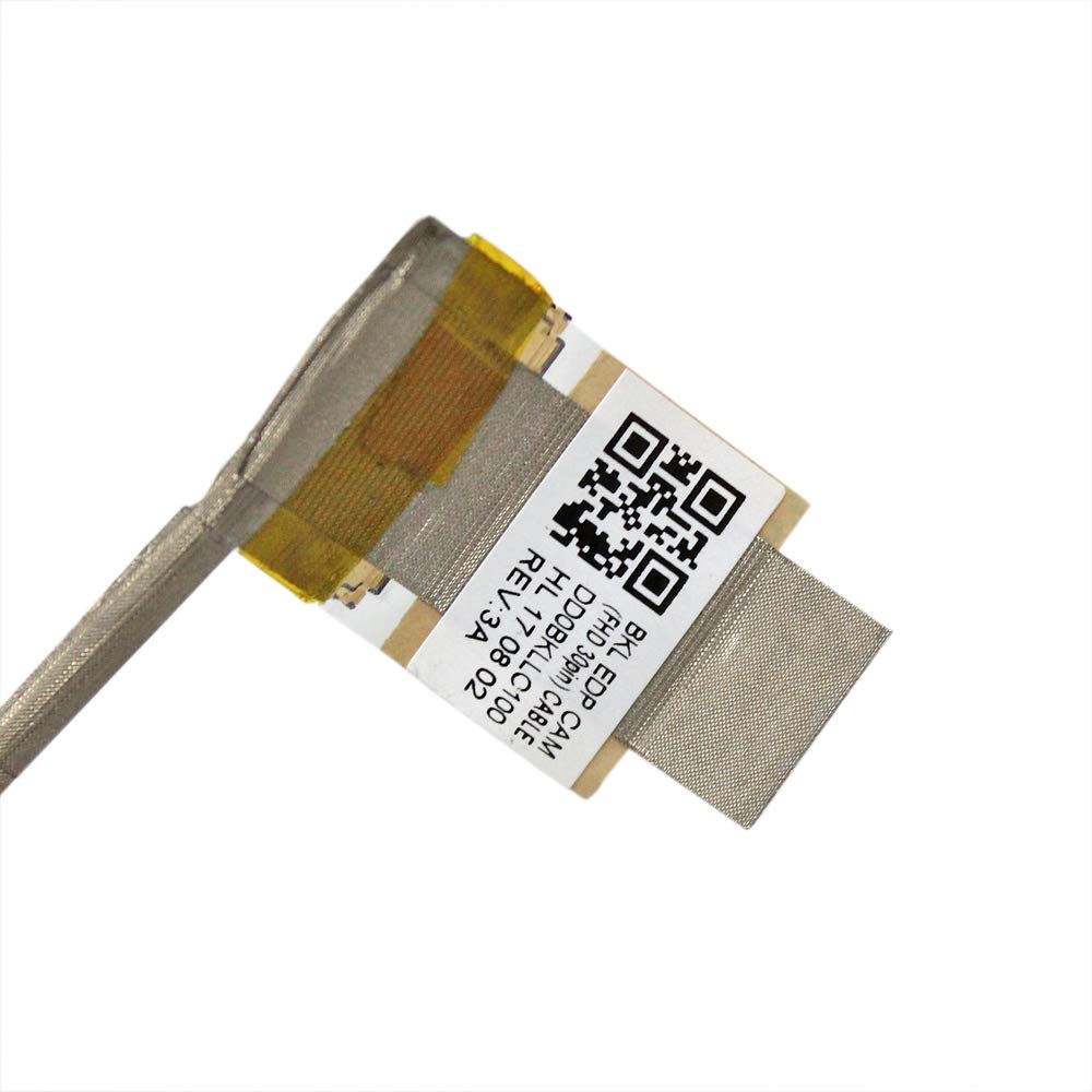 Zahara FHD LCD LED Video Screen Cable Replacement for ASUS GL503V GL503VD-DB71 GL503VD-DB74 Series DD0BKLLC100 30pin
