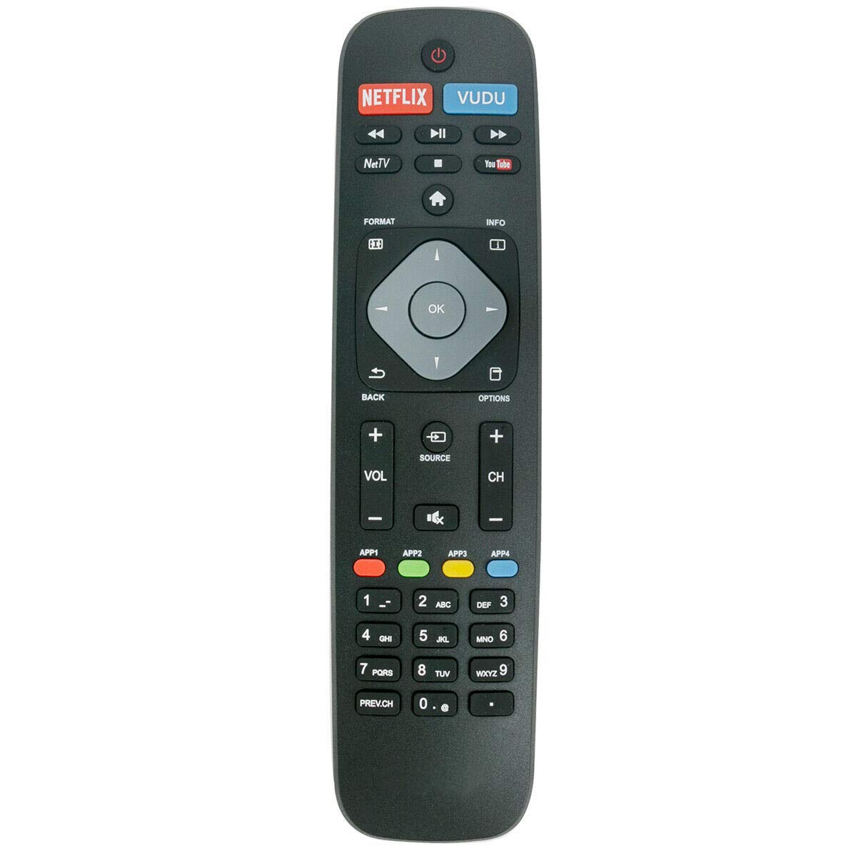 New Remote Control Replace for Philips TV 32PFL4902/F7 40PFL4901/F7 55PFL6902/F7 65PFL5602/F7