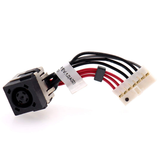 Deal4GO DC Power Jack Cable Harness Port Replacement for Dell Alienware 14 R1 R3 M14X R1 R3 5D8TK 05D8TK DC30100M000