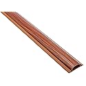 Electriduct Cable Shield Floor Cord Cover CSX-2 PVC Wire Protector 36 Inch - Wood Grain Cherry