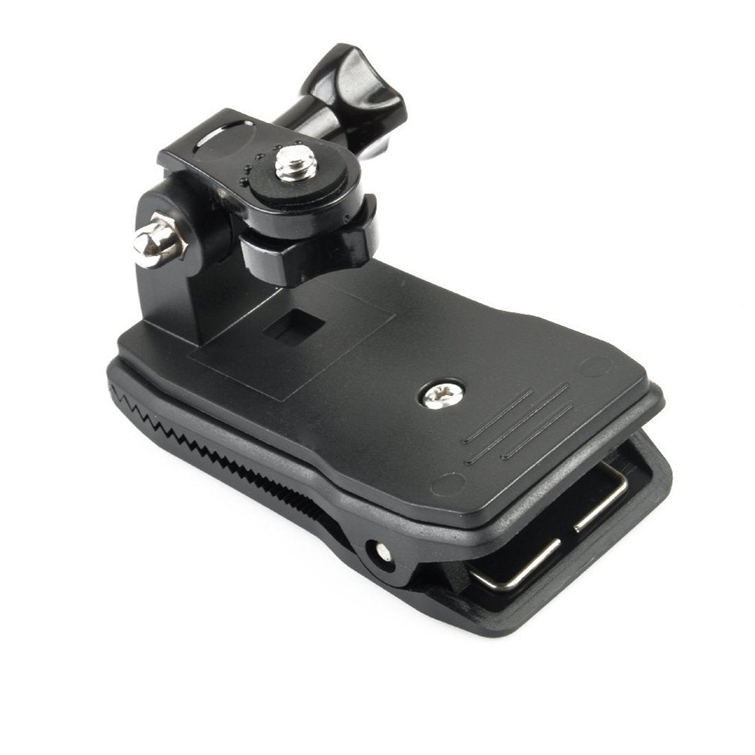 360 Degree Rotary Backpack Hat Rec-Mounts Clip Fast Clamp Mount for GoPro Hero 2 3 3+ Sony action cam HDR-AS200V AS100V AS30V AS20V AZ1 FDR-X1000VR
