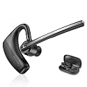 Conambo Bluetooth Headset 5.2 with CVC8.0 Dual Mic Noise Cancelling Bluetooth Earpiece 16Hrs Talktime Wireless Headset for Truck Driver iPhone Android