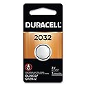 Duracell DL2032BPK Button Cell Lithium Electronics Battery, 2032, 3V, 6/Box