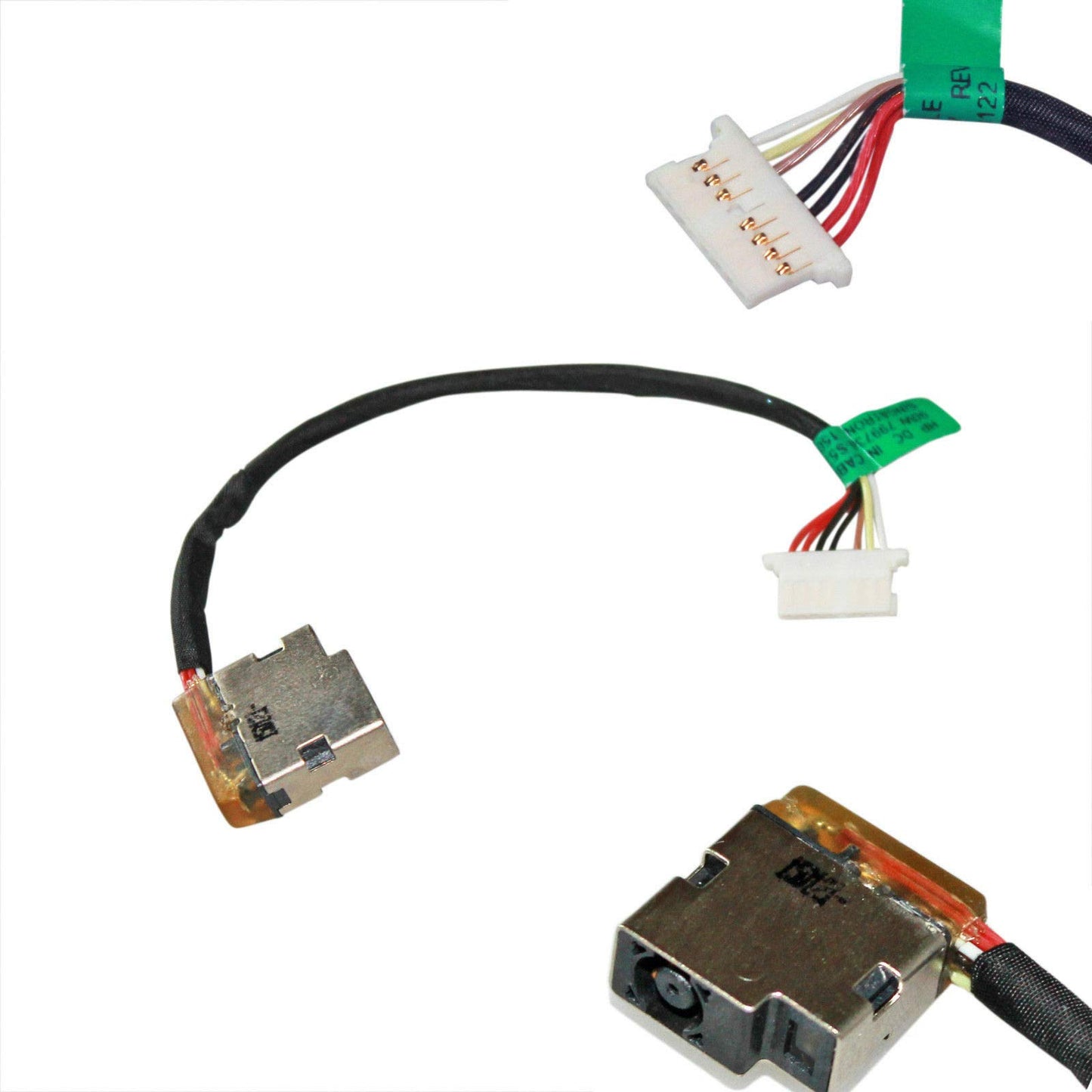 AC DC in Power Jack Charging Port Cable for Compatible with HP 15-ay061nr 15-ay065nr 15-ay067nr 15-ay068nr 15-ay071nr 15-ay075nr 15-ay077nr 15-ay078nr