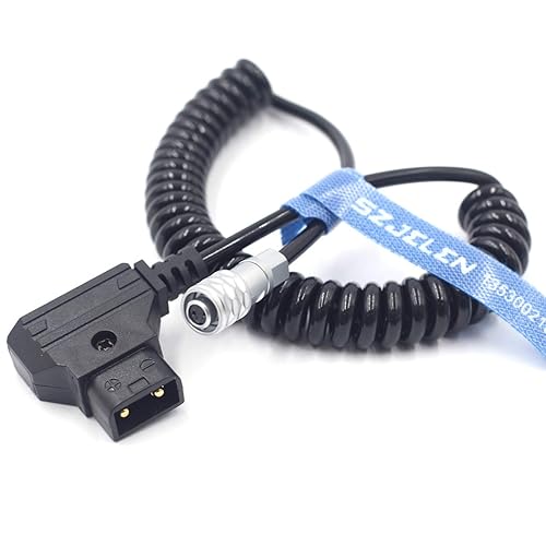 SZJELEN BMPCC Power Cable,D-tap to 2Pin Female Connector for Blackmagic Pocket Cinema 4k 6K/ 6K Pro G2 Camera Power Cable