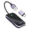 Wireless Carplay Adapter, 2025 Upgrade Converts Wired to Wireless Adapter for iPhone, Auto Connect Dongle for Apple Car Play, Bluetooth No Delay