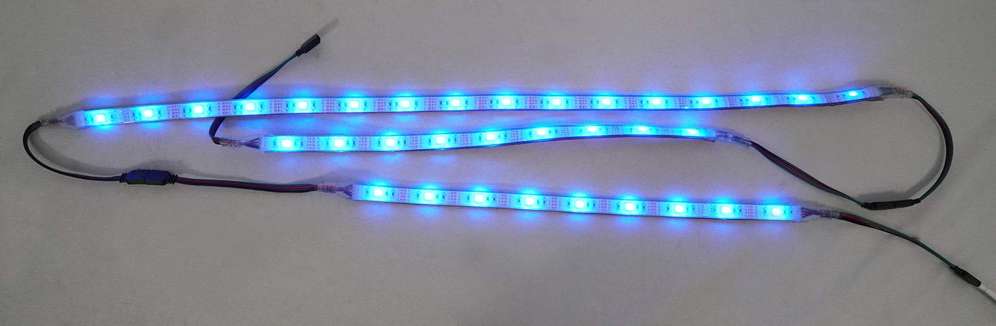 NYC Acoustics USB RGB LED Light Strip to Backlight Your TV/Monitor + Remote