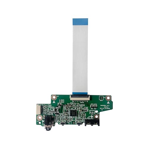 Rinbers Laptop Audio Board with Cable Replacement for Lenovo Chromebook 11 300e 1st Gen 81H0 and N23 Yoga Chromebook ZA26 5A50Q94004 5A50Y95951