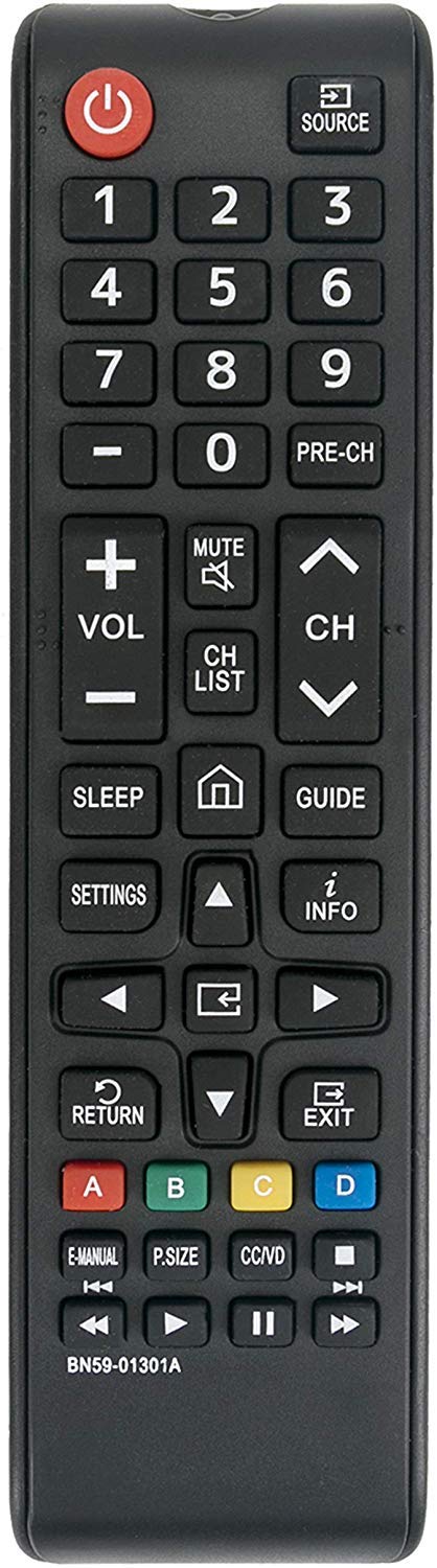 Universal BN59-01301A Remote Control for Samsung TV N5300 NU6900 UN43NU7100 UN50NU7100 UN55NU7100 UN58NU7100 UN75NU7100 UN65NU6900 UN75NU6900