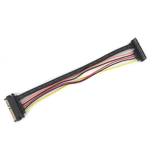 SATA III 22 Pin Right Angle Extension Cable 200 MM