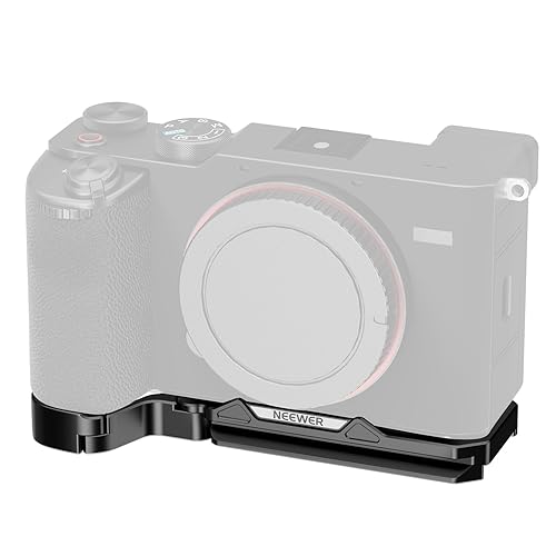 NEEWER Baseplate for a7C II/a7CR, Formfitting Arca Type Camera Bottm Plate with 1/4" & 3/8" Threads Compatible with Sony a7C II a7CR DJI RS4 PRO RS3