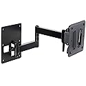 VIVO Sturdy Plastic Polymer and Steel RV TV Mount with Articulating Arm, VESA 100x100mm Mounting Pattern, Holds up to 22 lbs, Wall Bracket for Indoor