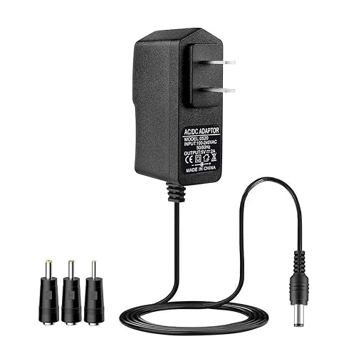 5V AC Power Cord Adapter Charger Compatible for Philips, Skylight, HP, Aluratek, BSIMB Smart Digital Picture Frame Cameras Power Supply Cable (Not…