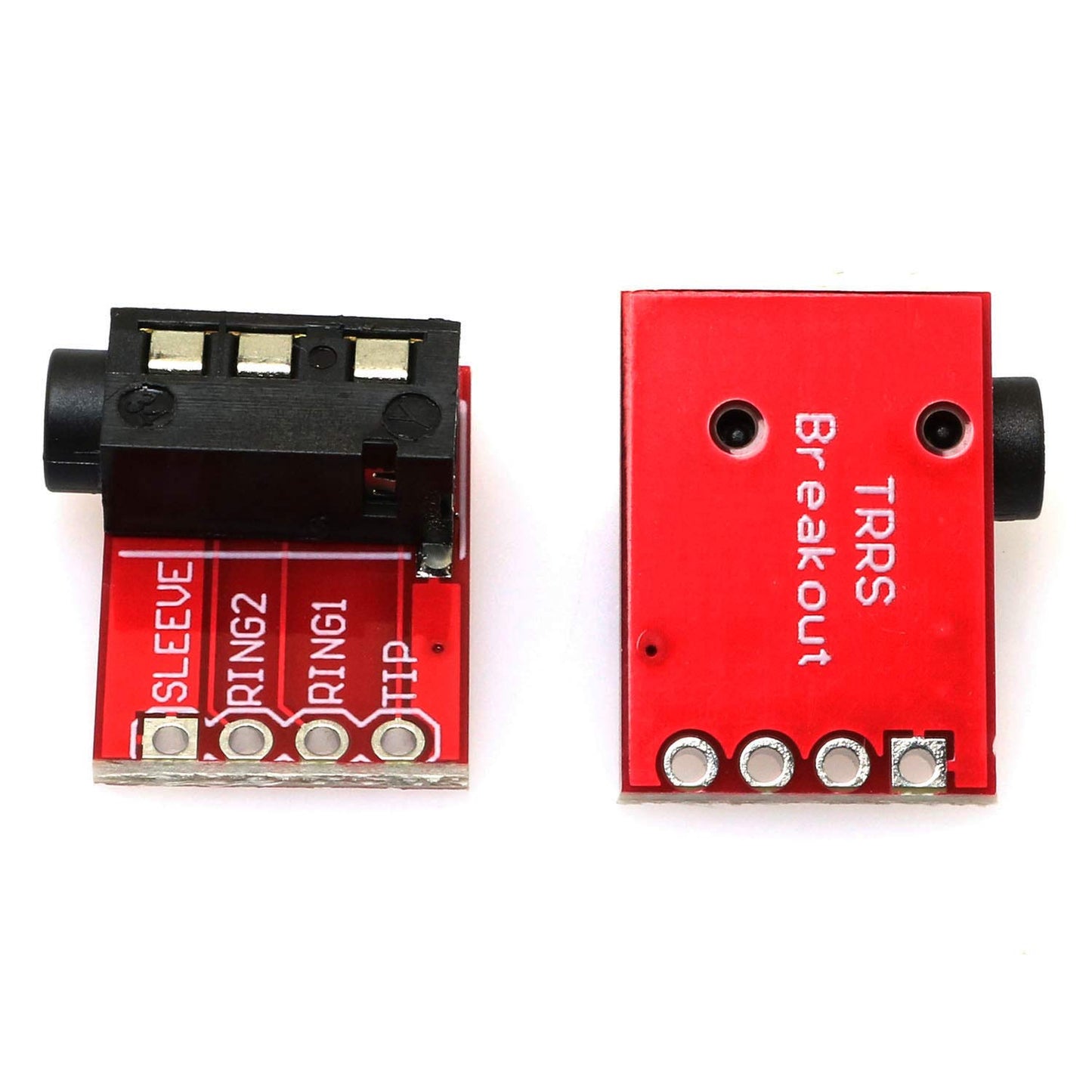 E-outstanding TRRS Connector 2PCS TRRS 3.5Mm Stereo Audio Jack Breakout Board Headphone Video MP3 Jack Module for Arduino