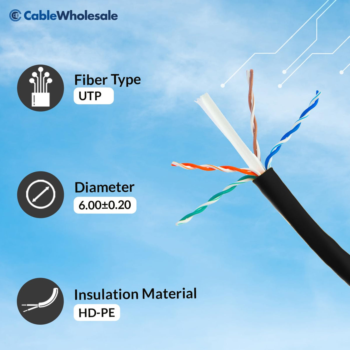 CableWholesale Cat5e F/UTP Shielded Ethernet Cable, Snagless, 14 ft, Black