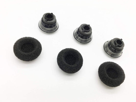 Reki Voyager 5200 Ear Tips - 3 Pcs Premium Replacement Earbuds Eartips Eargels & Foams Set Compatible with Plantronics Voyager 5200 5220 Wireless