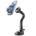 Bracketron MagAlign X Pro - Magsafe Car Phone Mount for Truck with Flexible Arm for Dashboard & Windshield - Magnetic Phone Holders for Your Car