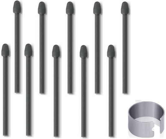 10PCS Marker Tips for Remarkable Pen Tips, Durable Pen Tips Compatible with Remarkable 2 Pen, Marker Plus Pen, 2B-Pencil Feel, with Tool&Storage Box