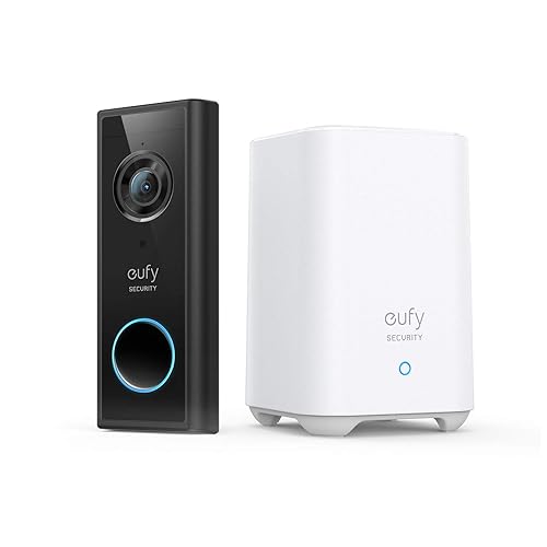 eufy Security, Video Doorbell S220 (Battery-Powered) Kit, Security Camera - 2K Resolution, 180-Day Battery Life, Encrypted Local Storage, No Monthly