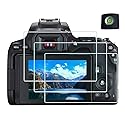 HUIPUXIANG Canon Rebel SL3 Screen Protector for Canon EOS Rebel SL3 250D DSLR Camera with Hot Shoe Cover Tempered Glass Film [3+1 Pack] 0.3mm 9H