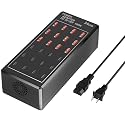 USB Charging Station Block, USB C Charger Station 24-Port 100W(20A), USB A Charger Block, Fast Charger Desktop Station, Multi-Function Smart Charger