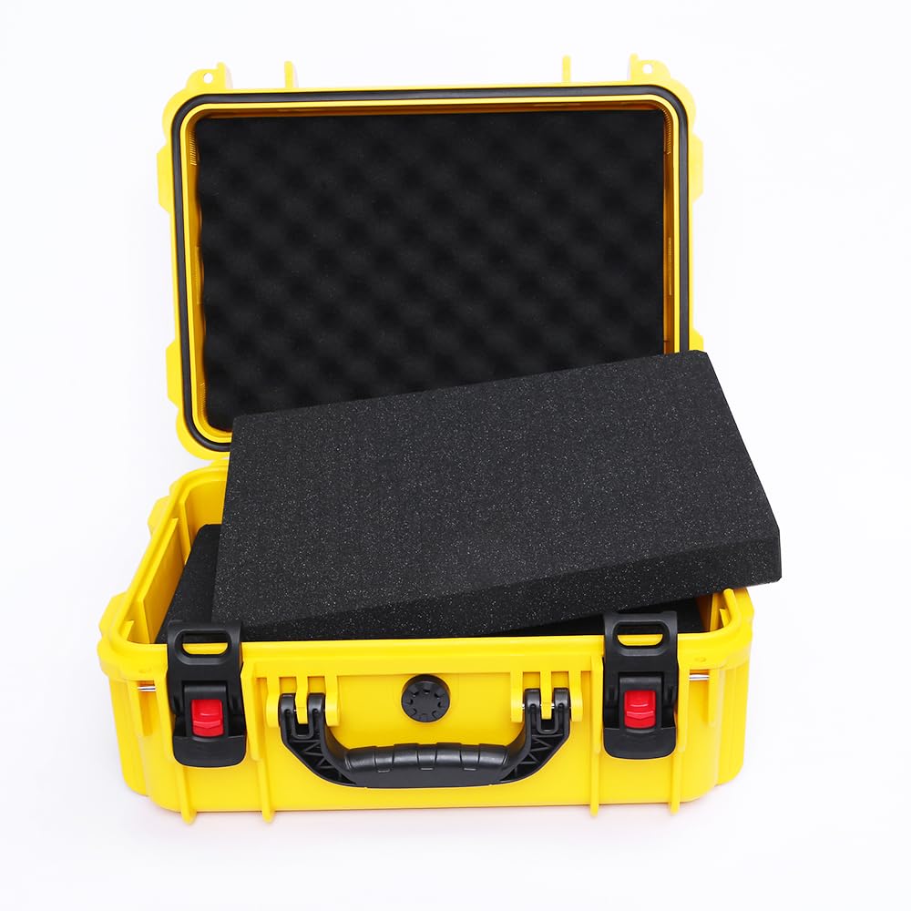 18in Waterproof Hard Shell Case with DIY Customizable Foam Insert (16 x 11x 7.8in Interior)
