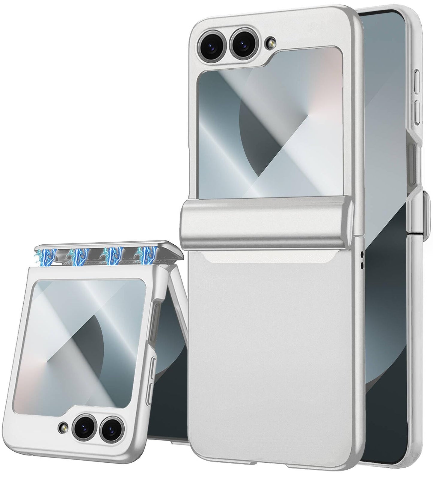 STORMTAL for Samsung Galaxy Z Flip 6 Case, Hinge Protection, Built-in Screen Protector, Wireless Charging, Slim Rugged Phone Protective Case