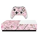 MightySkins Skin for Microsoft Xbox One S All-Digital Edition - Conceal Pink | Protective, Durable, and Unique Vinyl Decal wrap Cover | Easy to Apply