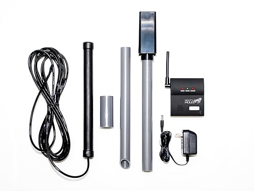 Mighty Mule FM231 Wireless Driveway Alarm - Electromagnetic Vehicle Detection, Indoor Receiver, 400 ft Range, Expandable, Battery Powered, Easy