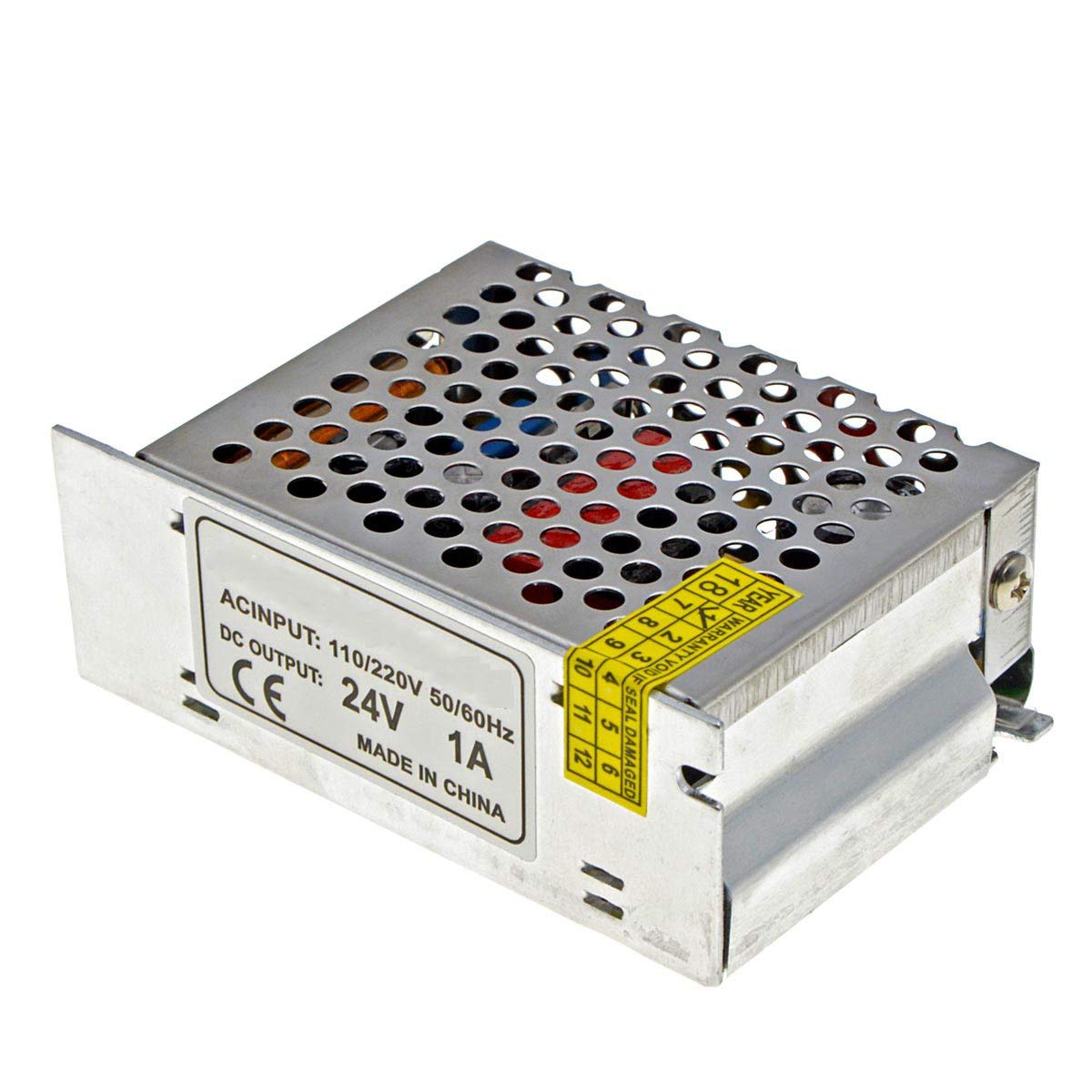 AC 110V/220V to DC 24V 1A 25W Switching Power Supply Transformer Converter for LED Strip Lights, Computer Project (DC 24V 1A 25W)