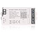 TUNICHX C04W RGBW LED Controller, Tuya WiFi 2.4G RF, 5Pin PWM for SMD FCOB Strip, APP & Voice Control, Compatible with Alexa Google Home, Compatible