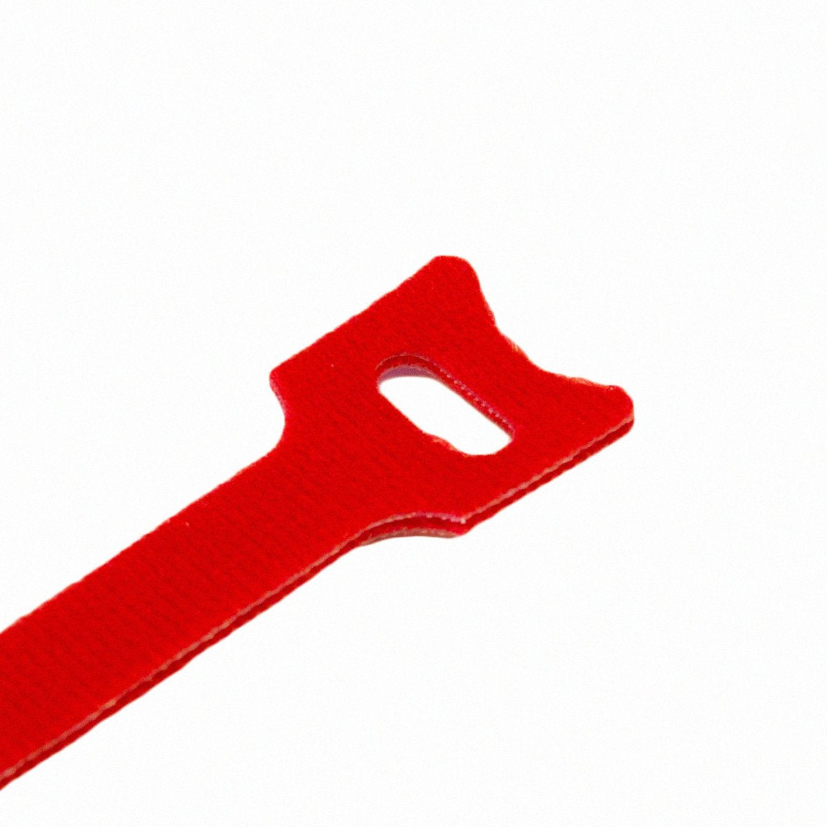 NavePoint 9.5 Inch Hook and Loop Reusable Strap Cable Cord Wire Ties 50 Pack Red