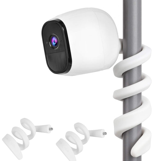 Uogw 2 Pack Flexible Twist Mount for Arlo Pro 4,Arlo Essential Spotlight Camera,Arlo Pro 2,Arlo Ultra,Arlo Pro,Arlo Pro 3,Arlo Go 2,Arlo Wall Mount