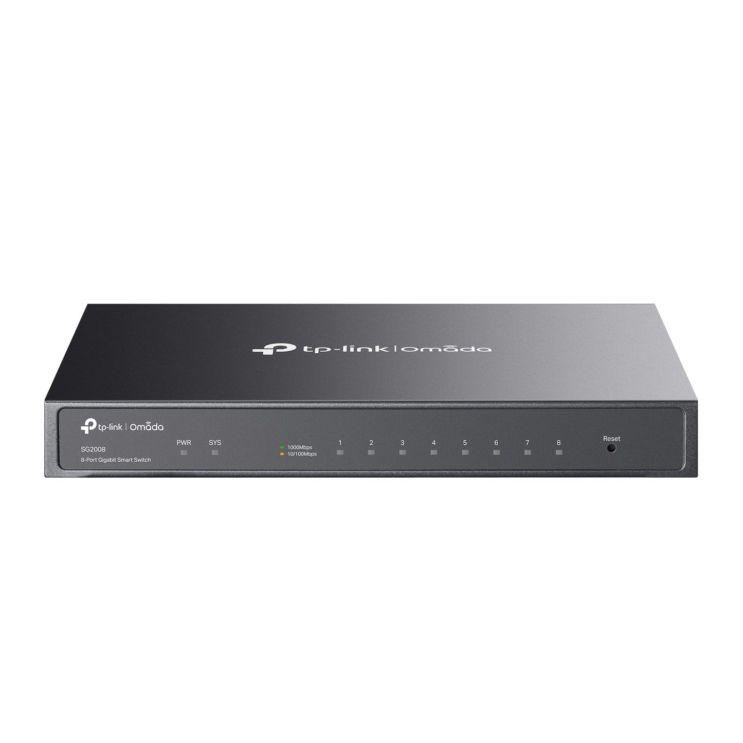 TP-Link TL-SG2008 V3 8 Port Gigabit Smart Managed Switch Omada SDN Integrated IPv6 Static Routing L2/L3/L4 QoS, IGMP & Link Aggregation 5 Year