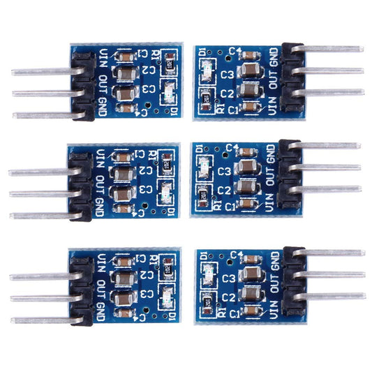 Eagles 6pcs 3.3V Voltage Regulator,3 Pins AMS1117-3.3 DC 4.75V-12V to 3.3V Voltage Regulator Power Supply Buck Module 800mA