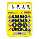 CATIGA Desktop Calculator 8 Digit with Solar Power and LCD Display, Big Buttons, for Home, Office, School, Class and Business, 4 Function Small Basic