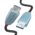 Pacroban 16K DisplayPort to DP 2.0 Cable (10ft) 80Gbps with Latches, 16K 60Hz, 8K 120Hz, 4K 240Hz, 1080p 240Hz, Bandwidth of 80Gbps, Dynamic HDR