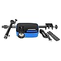 Artograph Flare 100 Digital Art Projector with Adjustable Monopod Stand, Blue/Black - 1080p Native Resolution, Built-In Art Grids for Drawing