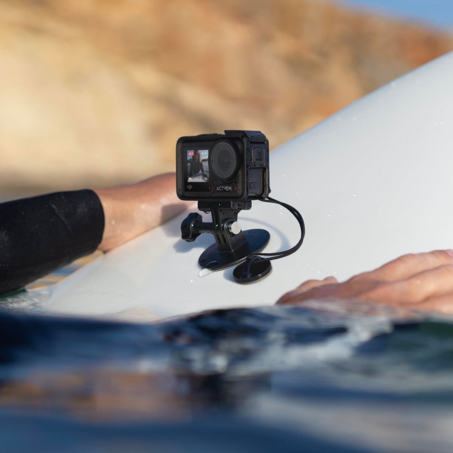 DJI Osmo Action Surfing Tether, Compatibility: Osmo 360, Osmo Action 6, Osmo Action 5 Pro, Osmo Action 4, Osmo Action 3, DJI Action 2, Osmo Action