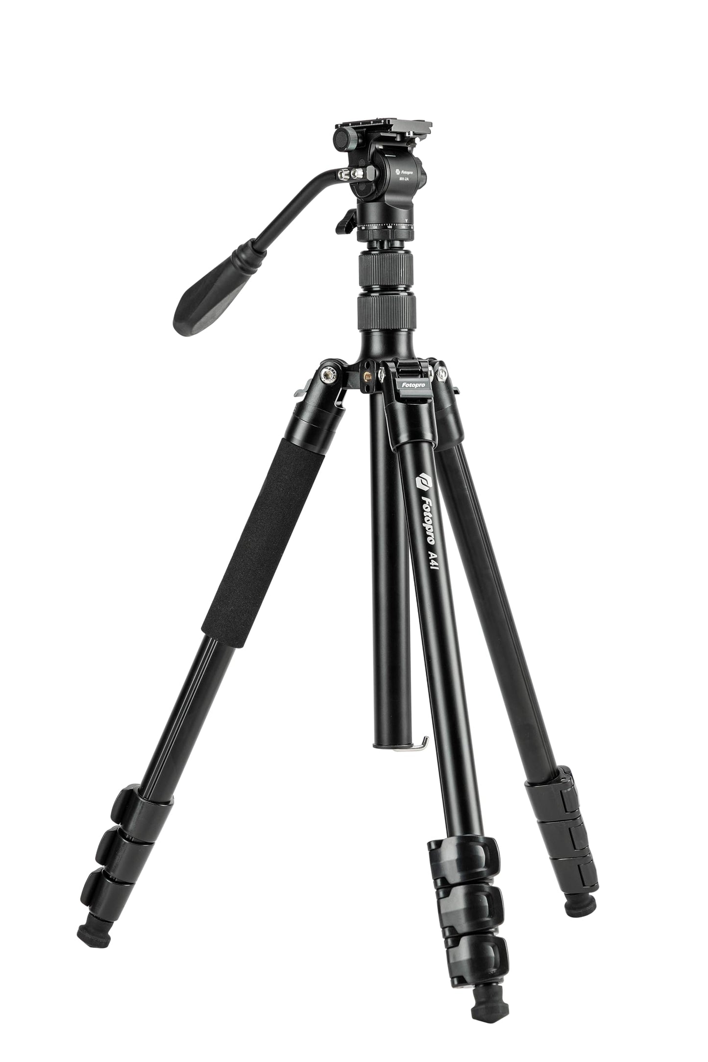 Fotopro 73" Camera Tripod, Aluminum Compact Travel Tripod and Monopod with 360° Ball Head Quick Release Plate, Professional Camera Tripod for DSLR
