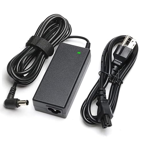 19V 2.53A TV AC Adapter fit for LG Widescreen Monitor 19" 20" 22" 23" 24" 27" Electronics Widescreen 24gn50w-b 24mp60vq-p 24m38h-b 24mc37d-b, Samsung…