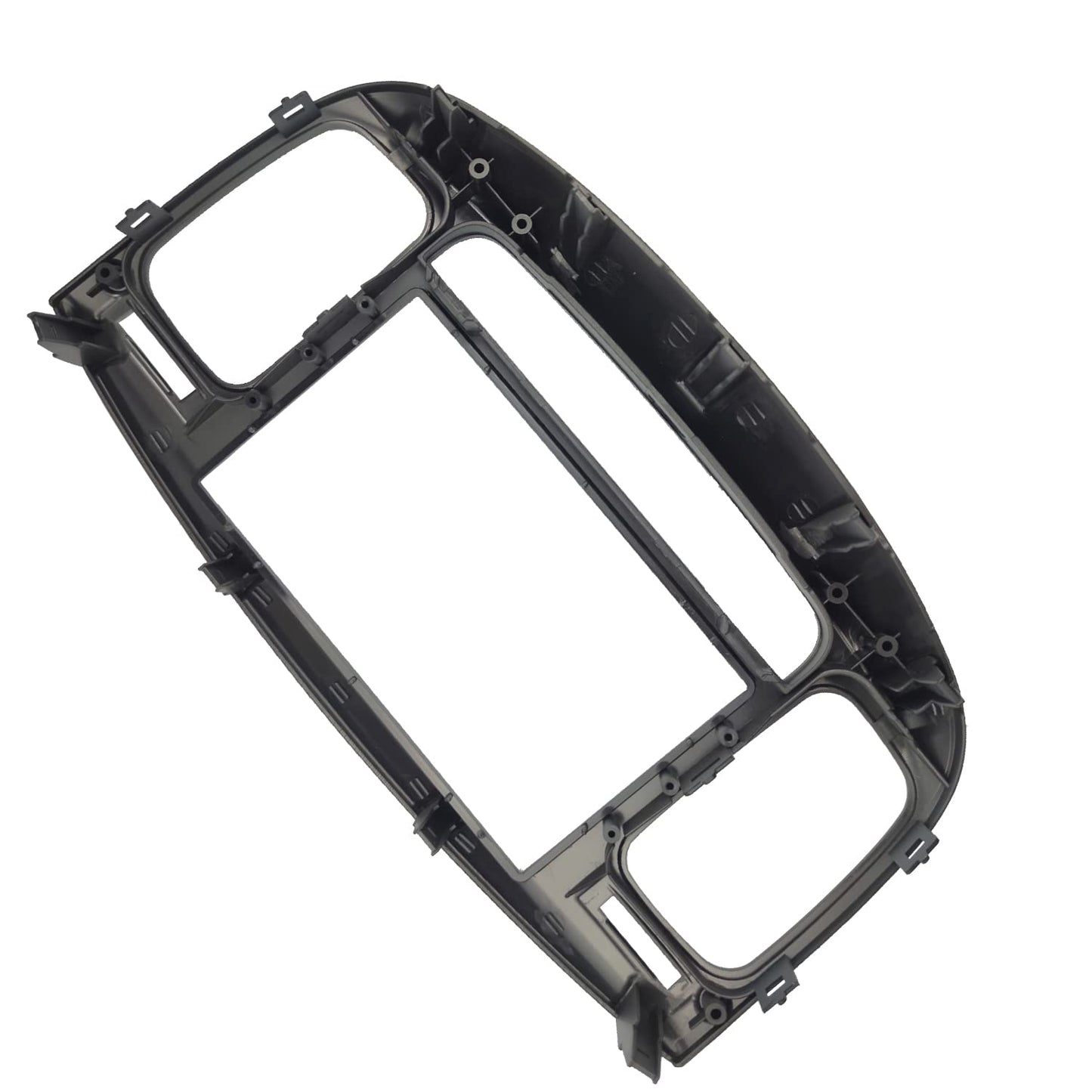 DKMUS Double Din Radio Dash Installation Mount Trim Kit Compatible with Hyundai Accent 2009-2012 Stereo Bezel